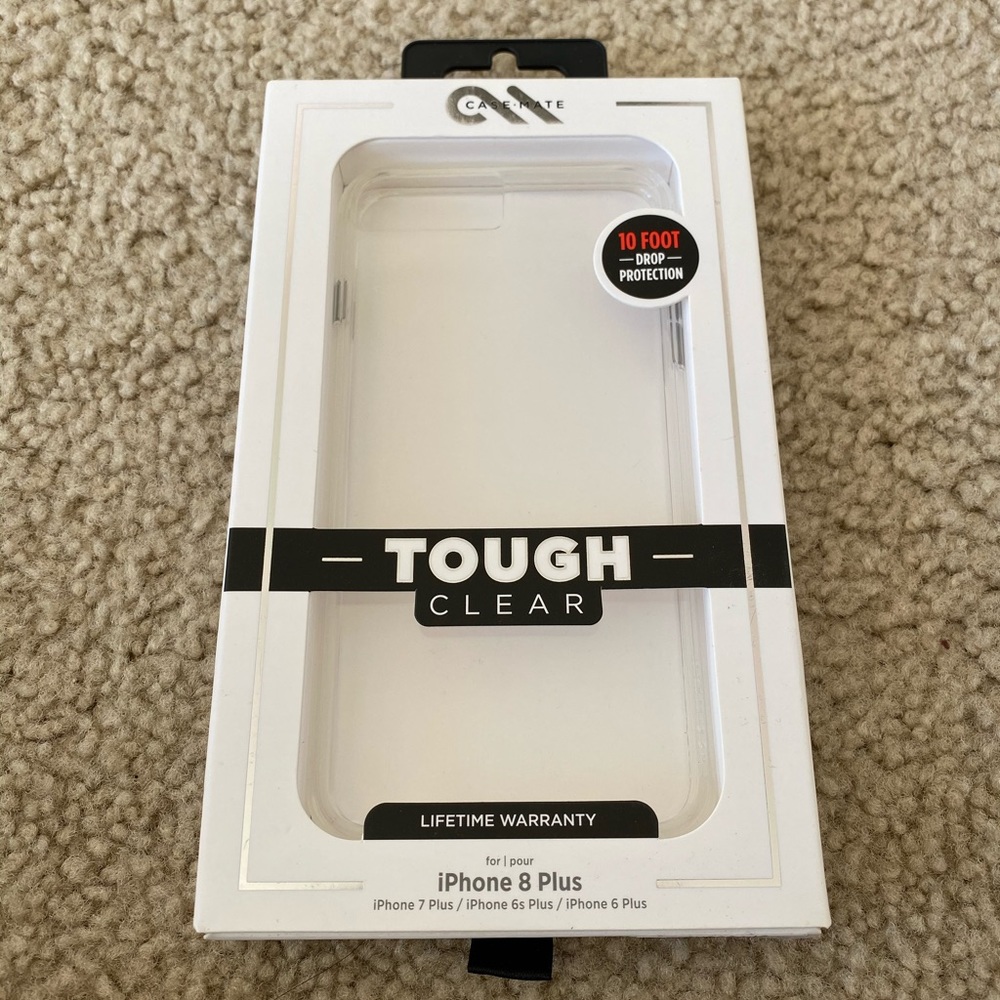 Case-Mate ToughClear iPhone 8 Plus case_NWT